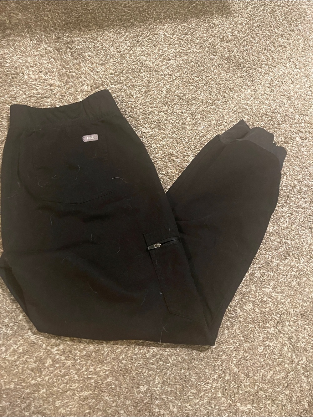 Black Figs Medical Scrub Jogger Pants
